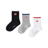 New Balance Patch Logo Midcalf Socks 3 Pack-1