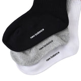 New Balance Patch Logo Midcalf Socks 3 Pack-2