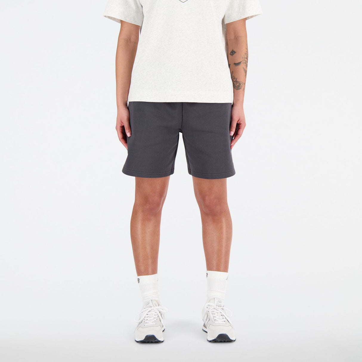 New Balance Women's Sport Essentials Premium French Terry Shorts-1