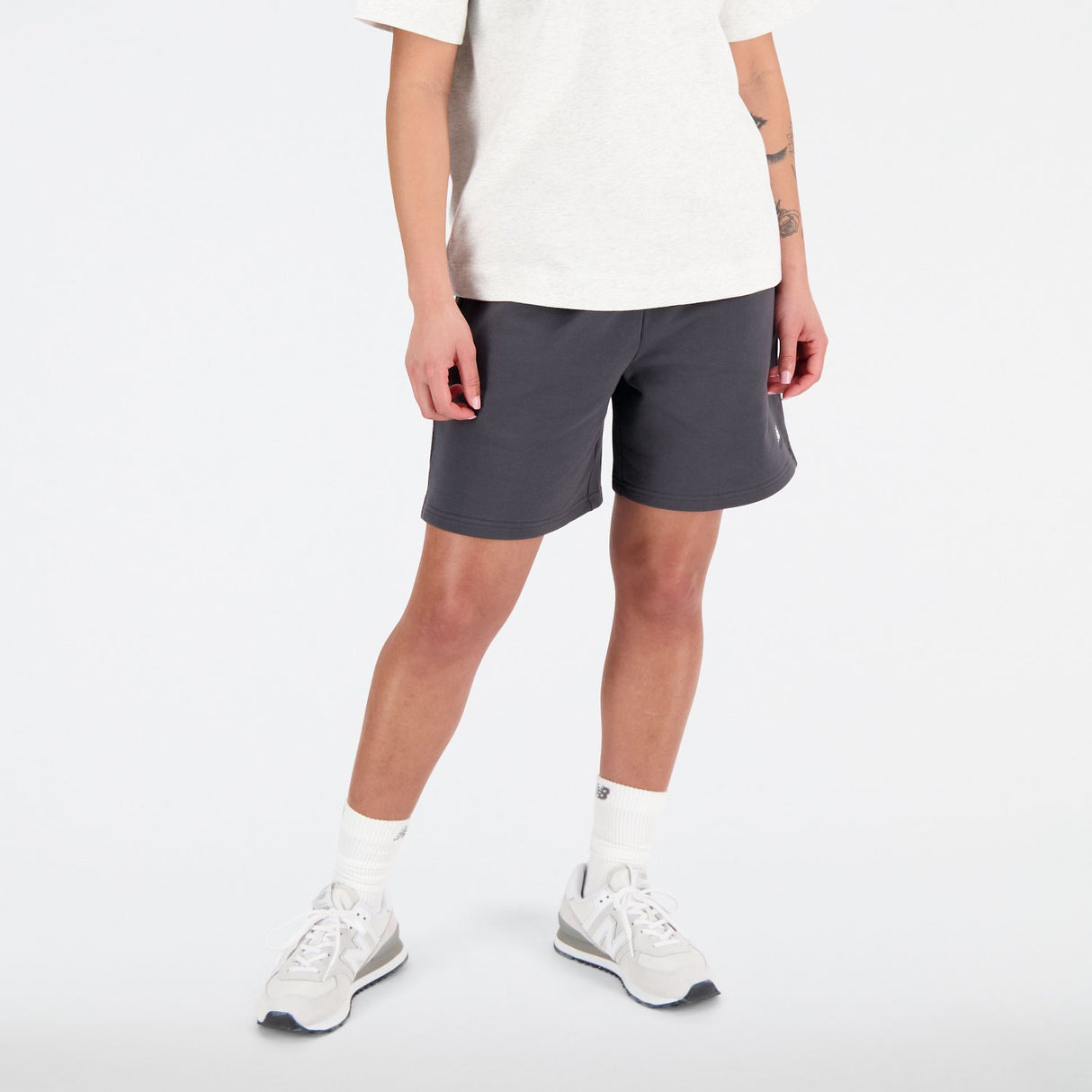 New Balance Women's Sport Essentials Premium French Terry Shorts-2