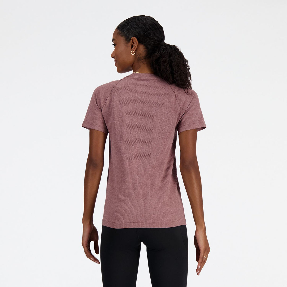 New Balance Women's Knit Slim T-Shirt-5