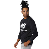 New Balance Men's Essentials Stacked Logo Crew-4