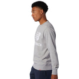 New Balance Men's Essentials Stacked Logo Crew-4