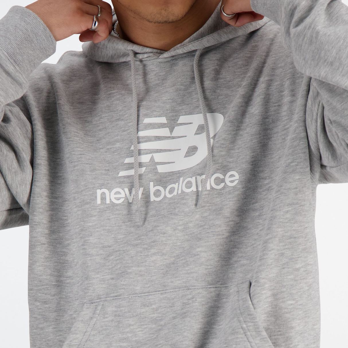 New Balance Men's Sport Essentials French Terry Logo Hoodie-4