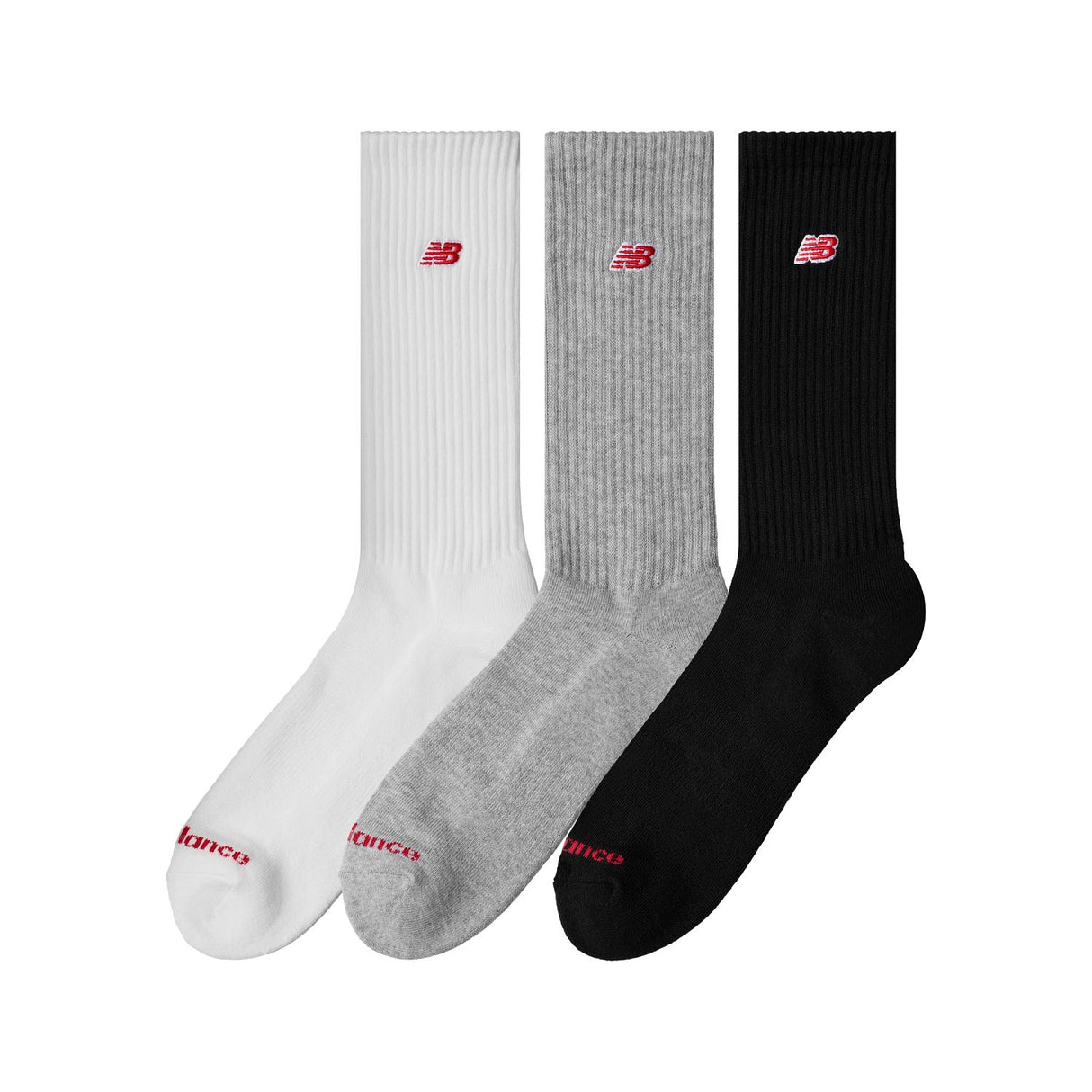 New Balance Patch Logo Crew 3 Pack-2