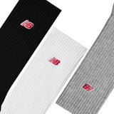 New Balance Patch Logo Crew 3 Pack-3