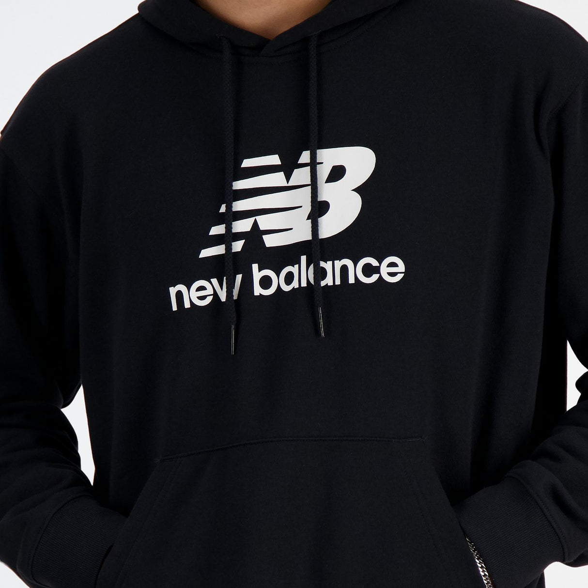 New Balance Men's Sport Essentials French Terry Logo Hoodie-4