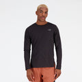 New Balance Men's Q Speed Jacquard Long Sleeve-1