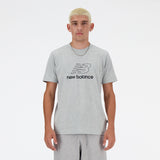 New Balance Men's Sport Graphic V Flying NB Brand T-Shirt-1