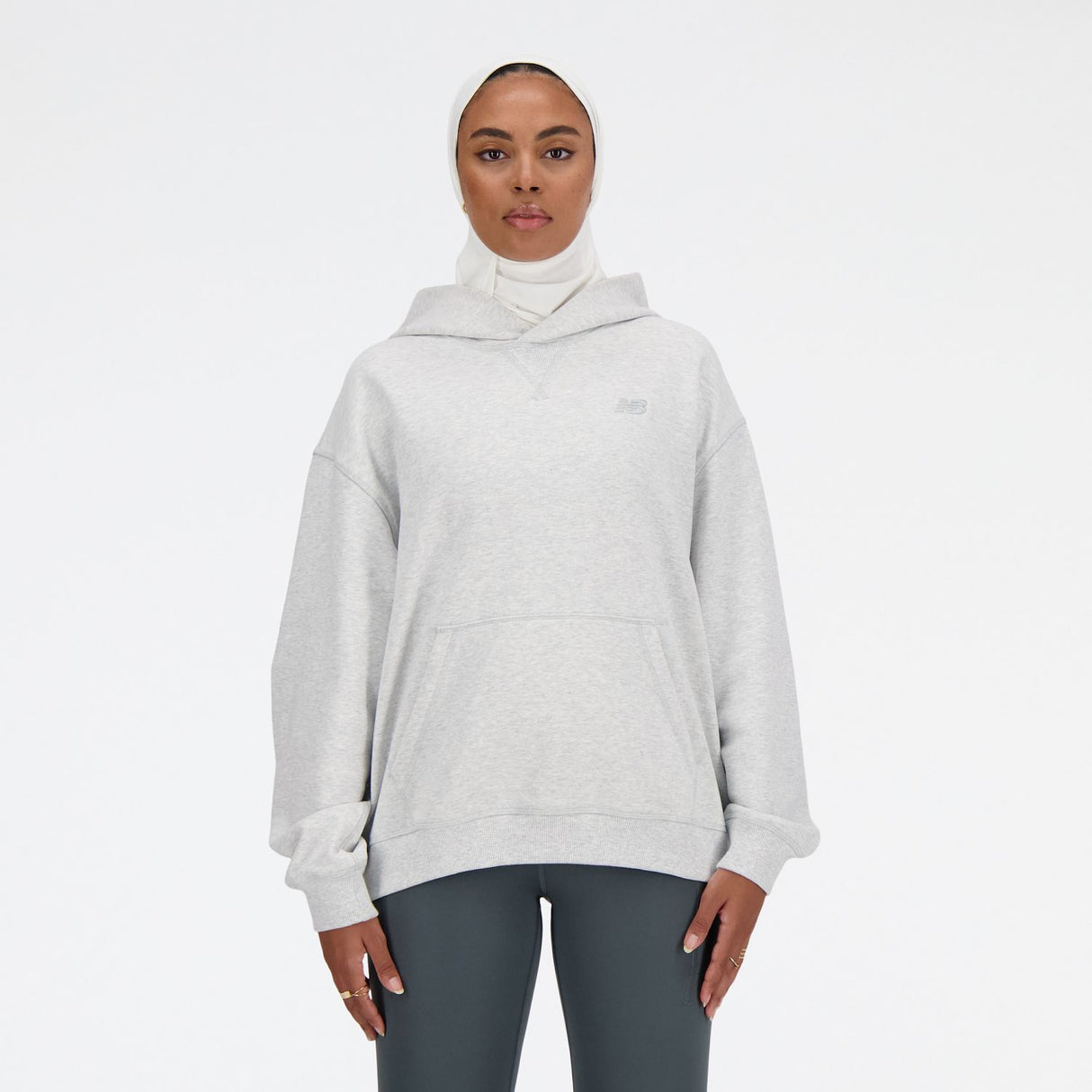 New Balance Women's Athletics French Terry Hoodie-3