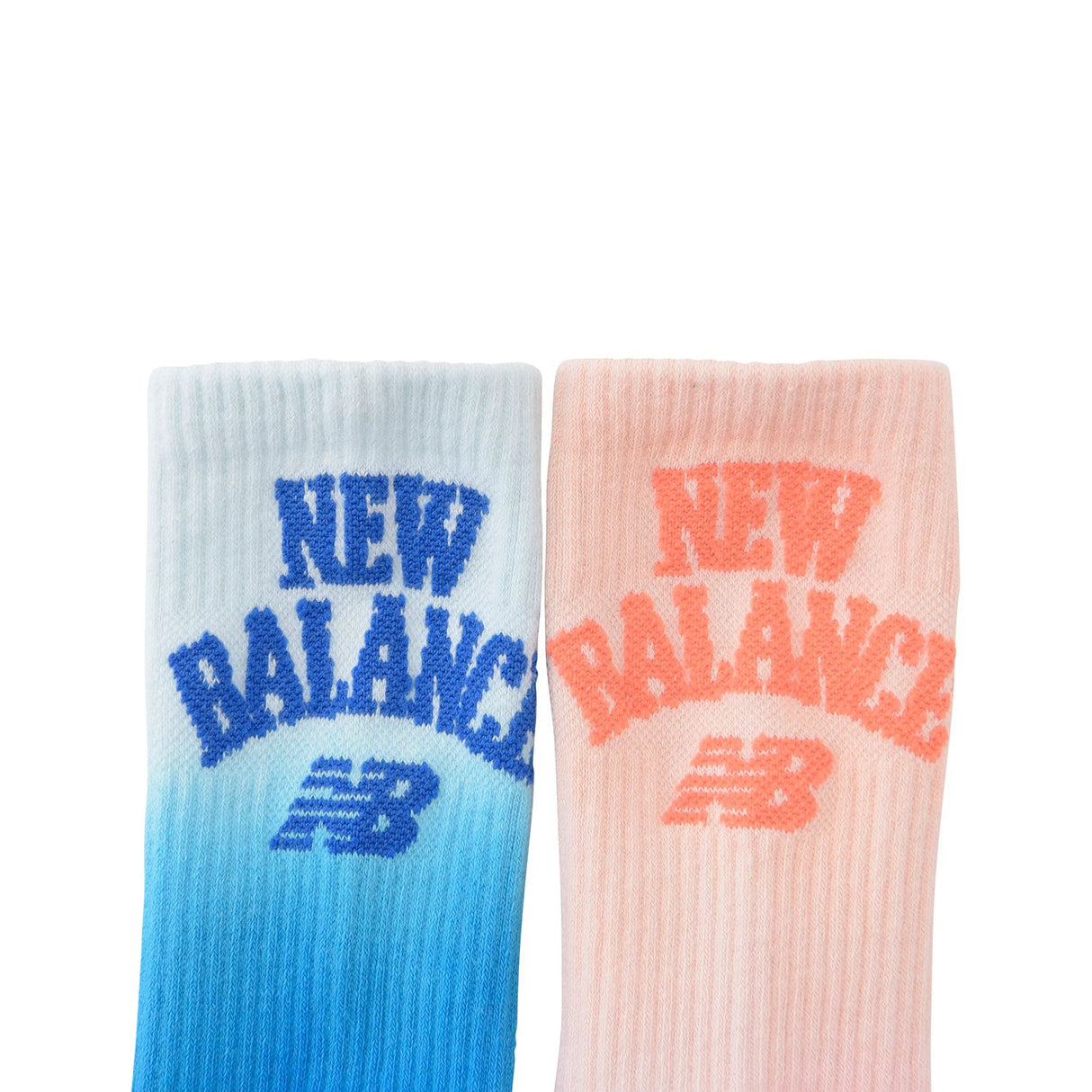 New Balance Youth Tie Dye Crew Socks 2 Pair-2