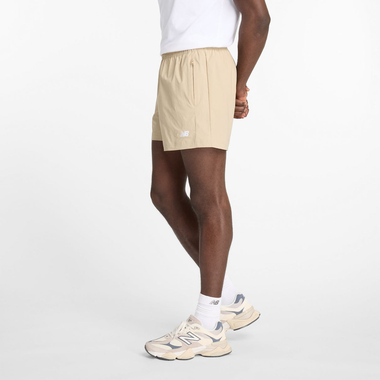 New Balance Men's Athletics Stretch Woven Short 5 Inch Inseam-4