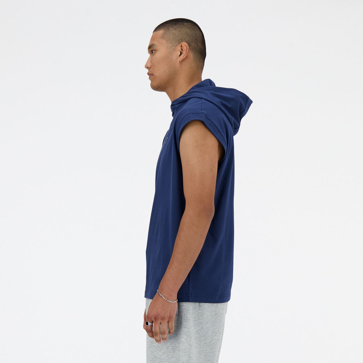 New Balance Men's BP Sleeveless Lightweight Hoodie-4