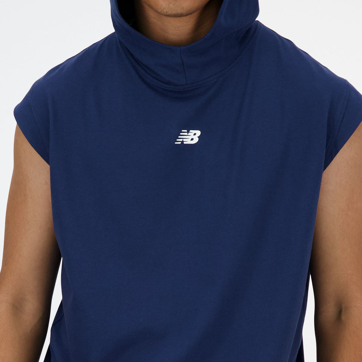 New Balance Men's BP Sleeveless Lightweight Hoodie-6