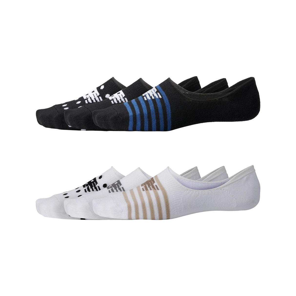 New Balance Ultra Low No Show Socks 6 Pack Unisex Accessories Socks