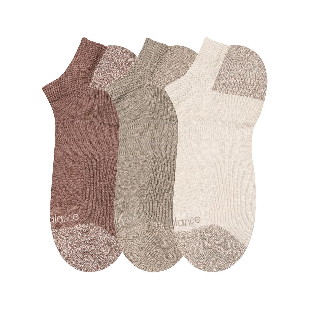 New Balance Active No Show Socks (3 Pairs)-2