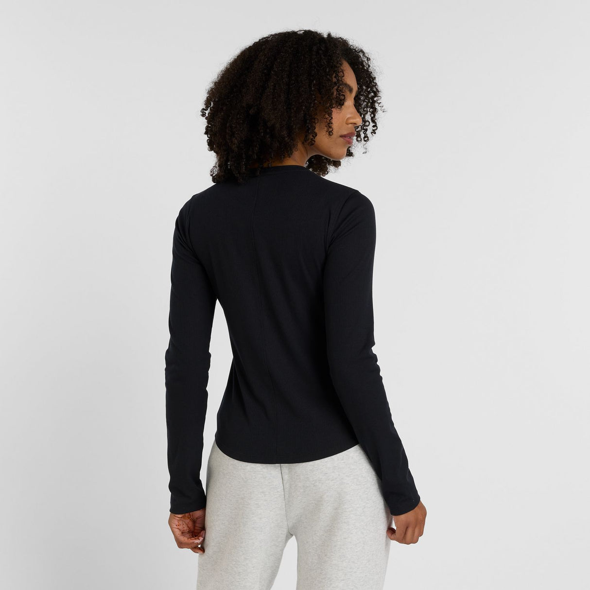New Balance Women's Micro-Rib Long Sleeve-3