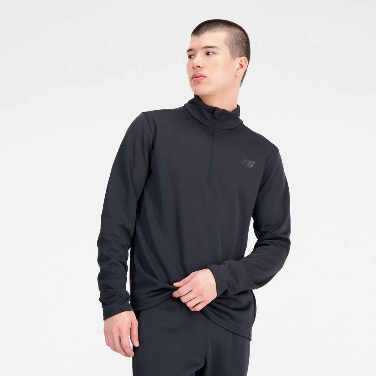 New Balance Men's  Knit 1/4 Zip Pullover-3