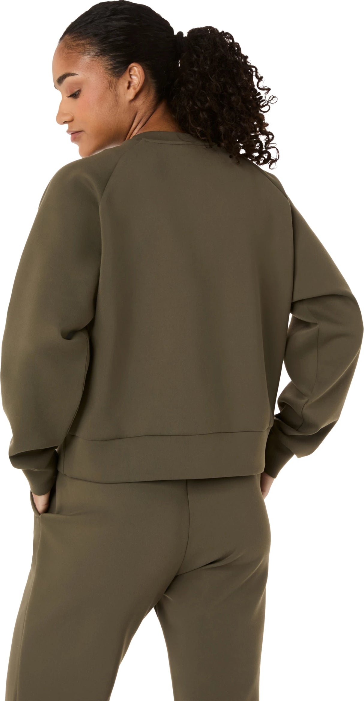 Asics Women's Nagino Refined Texture Sweat Top-2
