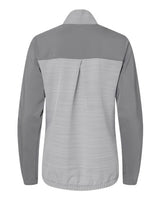 adidas Women's Heather Block Full-Zip Windbreaker-2