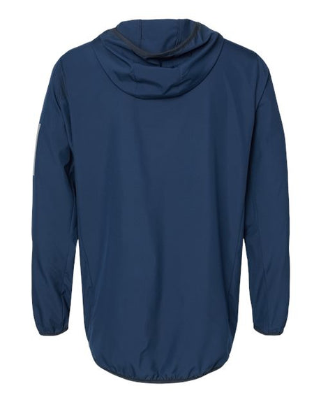adidas Men's Hooded Full-Zip Windbreaker-2