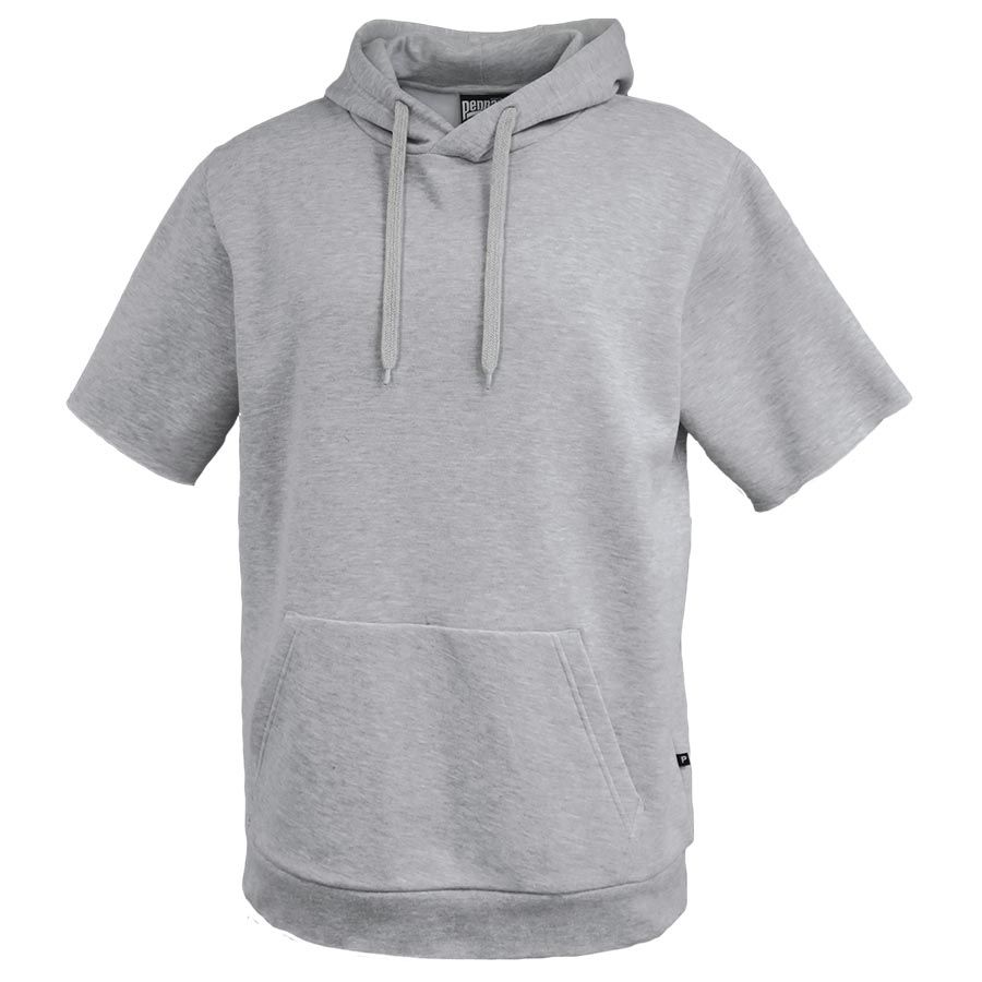 Pennant Mens Fleece Short Sleeve Hoodie