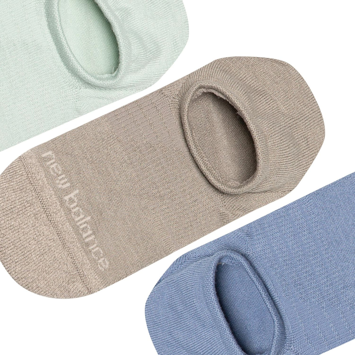 New Balance Active Invisible No Show Socks 3 Pack-4