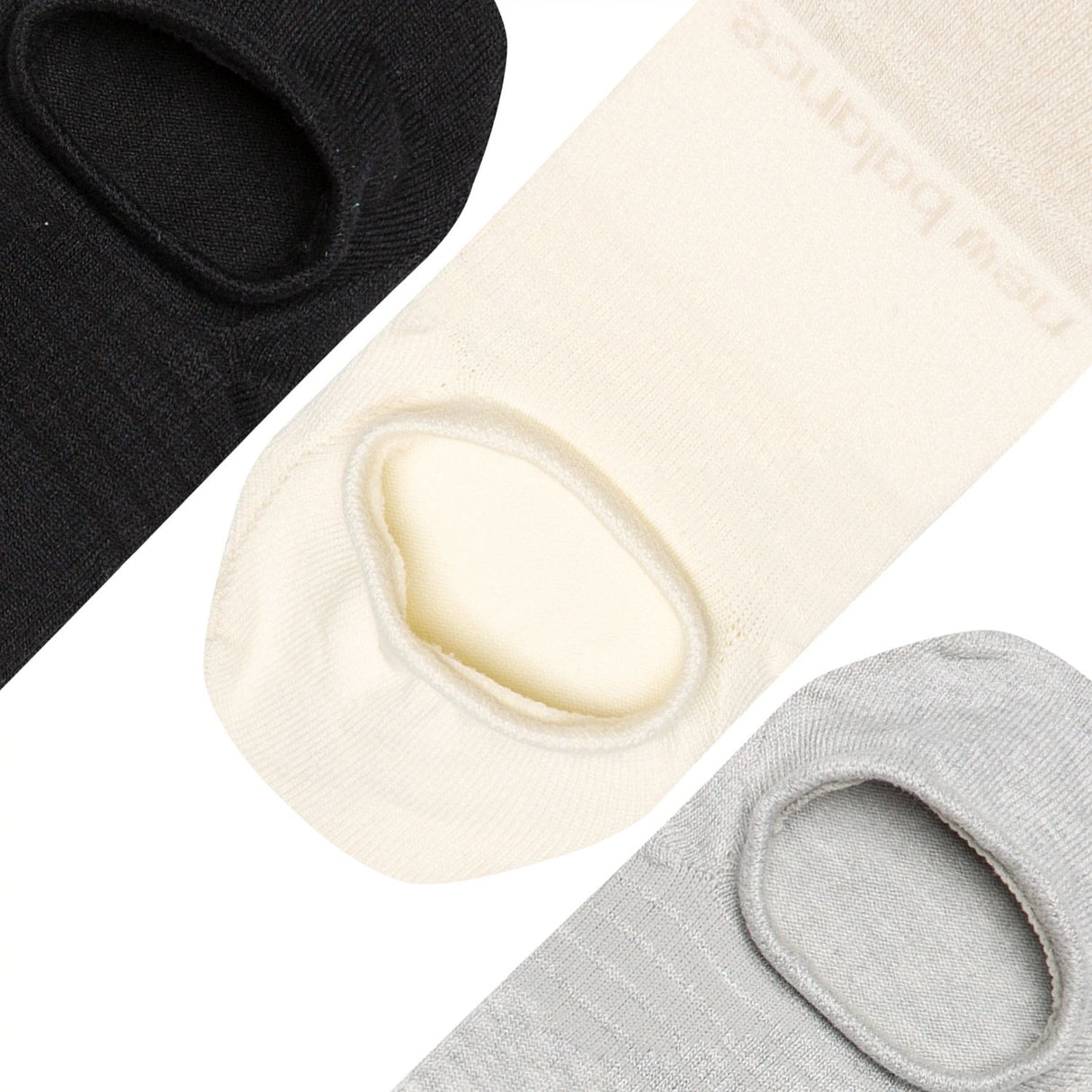 New Balance Active Invisible No Show Socks 3 Pack-4