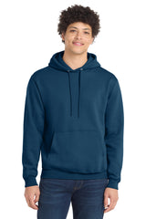 Port & Co Men's   Core Fleece Pullover Hooded Sweatshirt