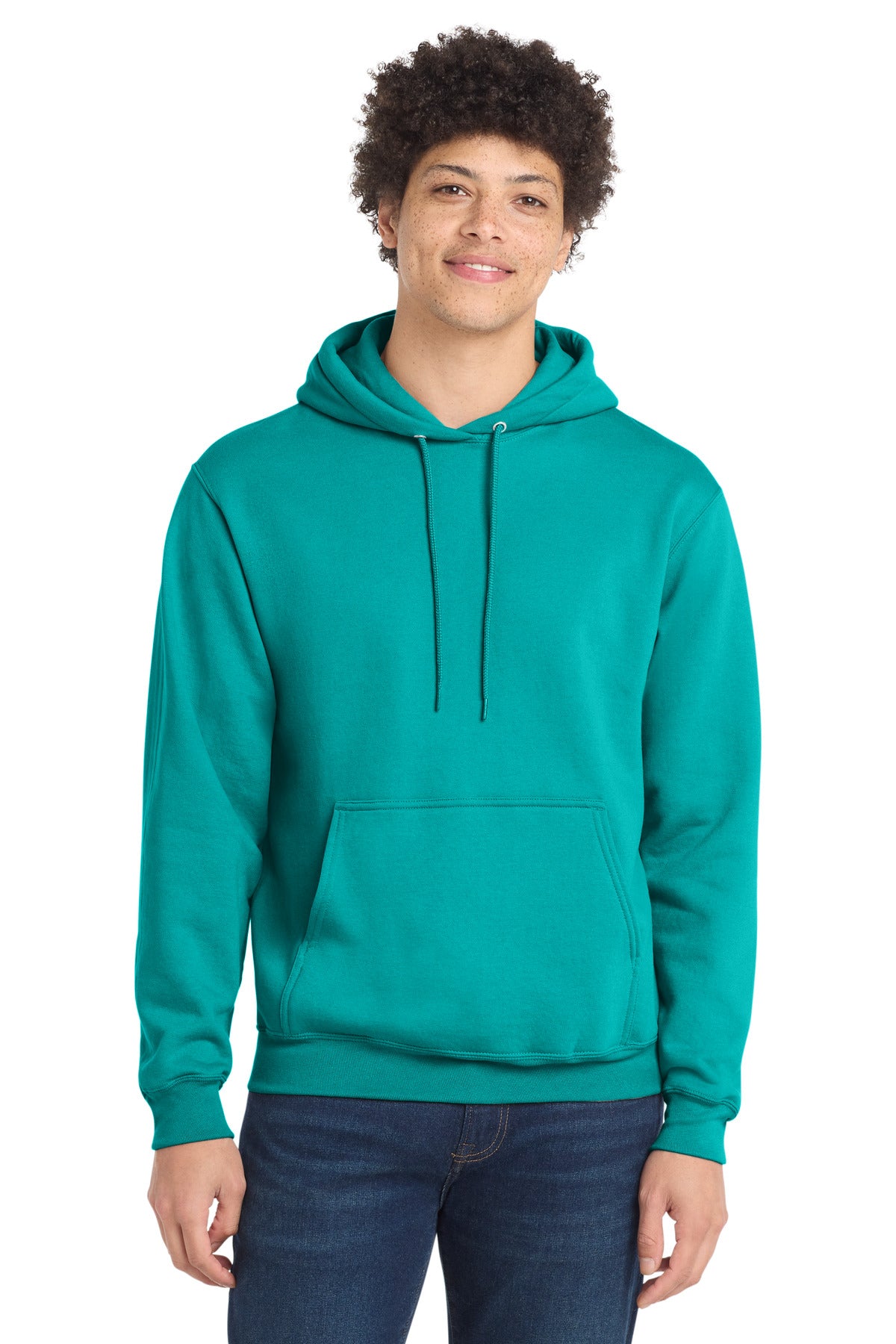 Port & Co Men's   Core Fleece Pullover Hooded Sweatshirt