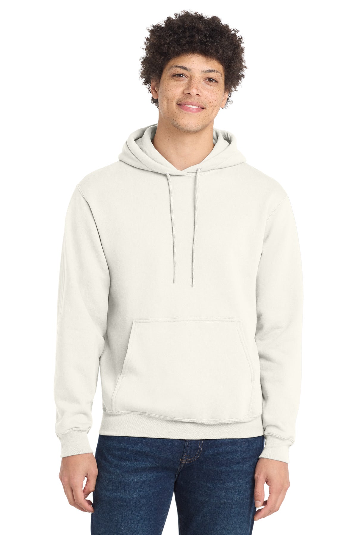 Port & Co Men's   Core Fleece Pullover Hooded Sweatshirt