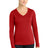 Sport-Tek Women's   Long Sleeve PosiCharge   Competitor V-Neck Tee