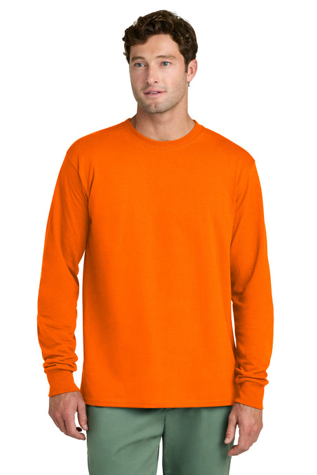 Port & Co Men's   Long Sleeve Core Cotton Tee