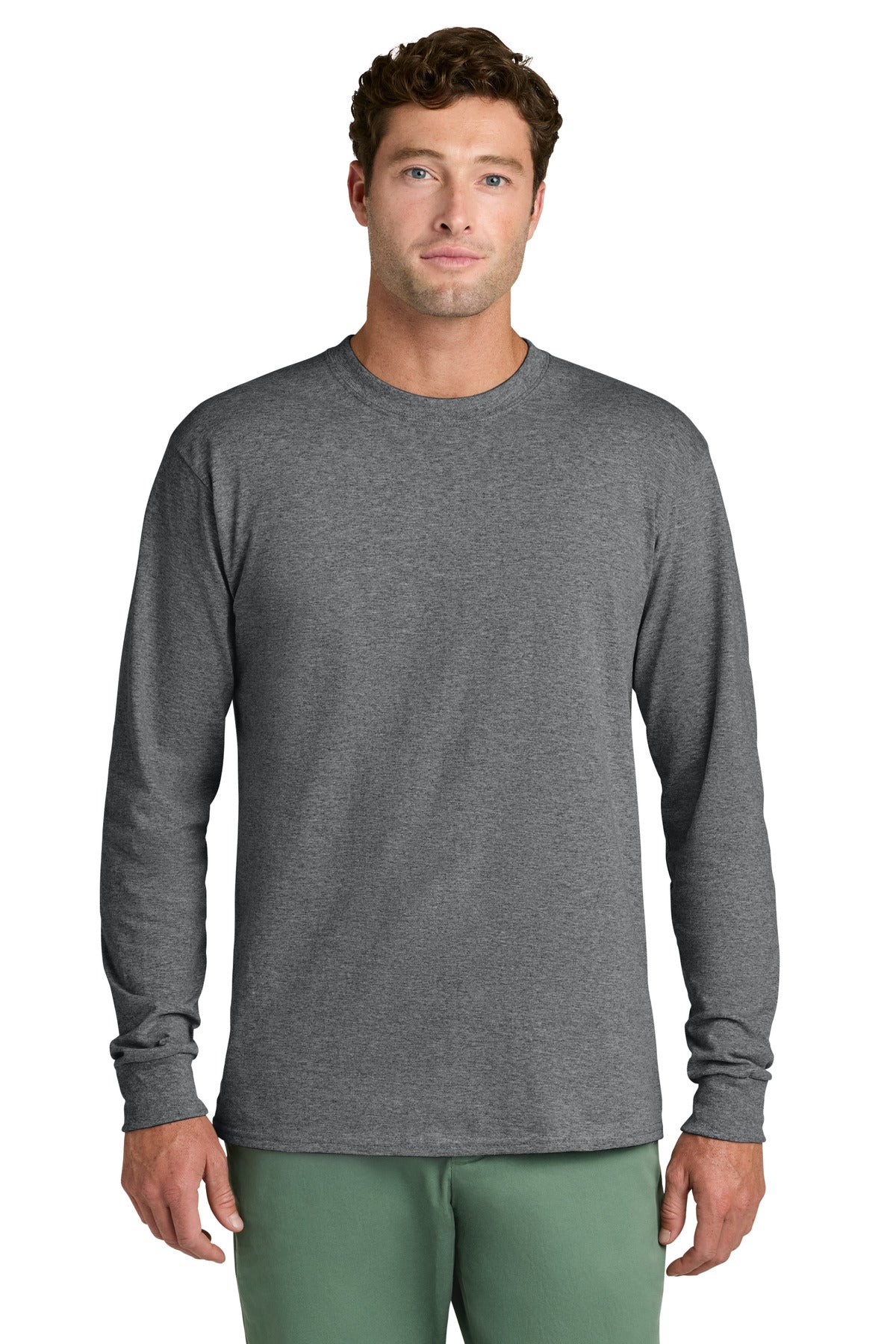 Port & Co Men's   Long Sleeve Core Cotton Tee