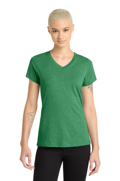 District Women's   Perfect Blend   CVC V-Neck Tee