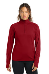 Sport-Tek Women's   Sport-Wick   Stretch 1/4-Zip Pullover