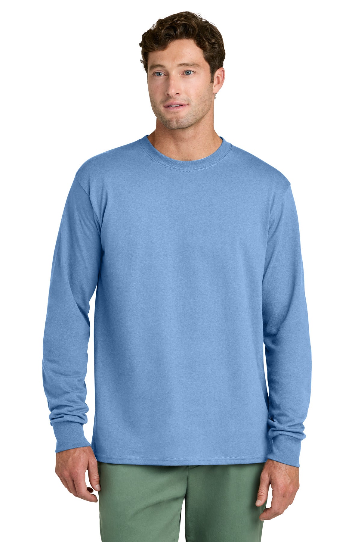 Port & Co Men's   Long Sleeve Core Cotton Tee