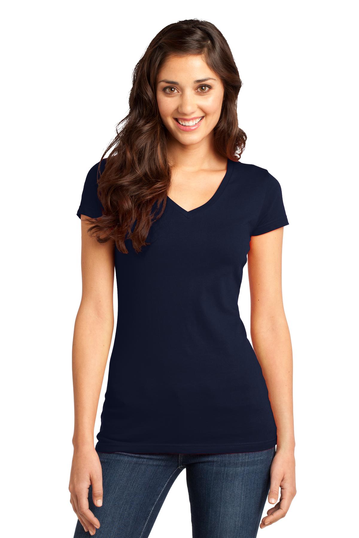 District Women's   Juniors Very Important Tee   V-Neck