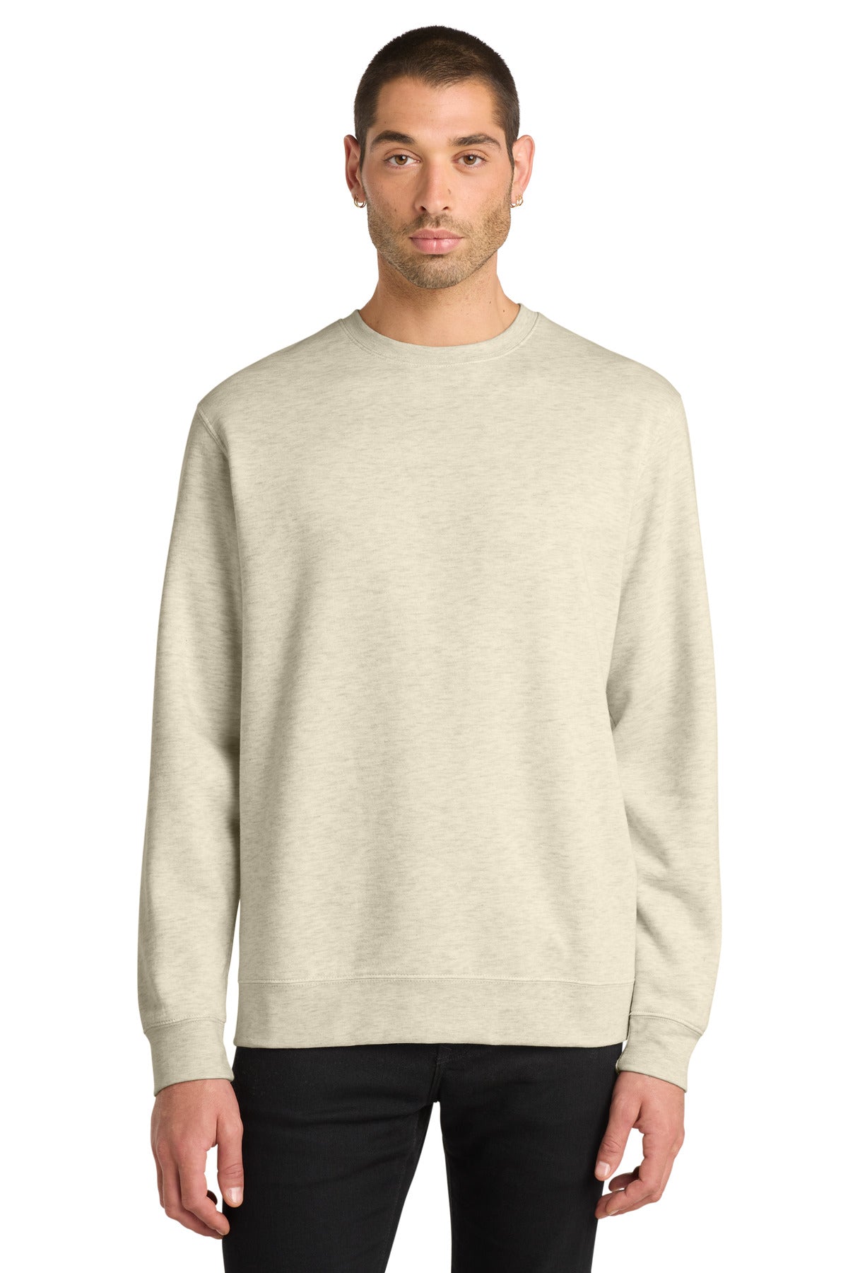 District Men's   V.I.T.  Fleece Crew DT6104