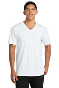 Port & Co Men's   Core Cotton V-Neck Tee
