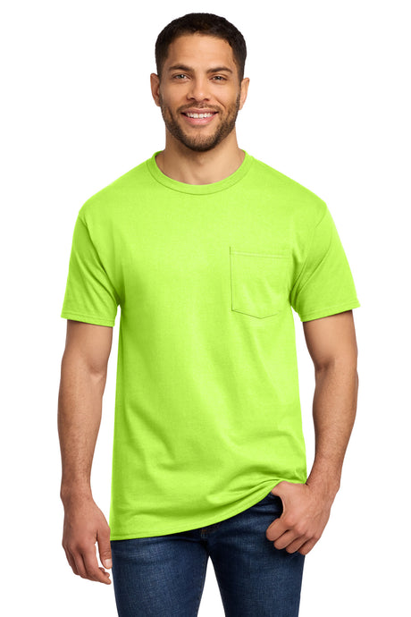 Port & Co Men's   Essential Pocket Tee