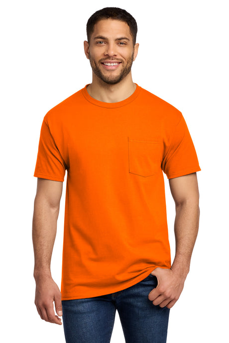Port & Co Men's   Essential Pocket Tee