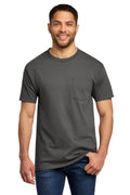 Port & Co Men's   Essential Pocket Tee