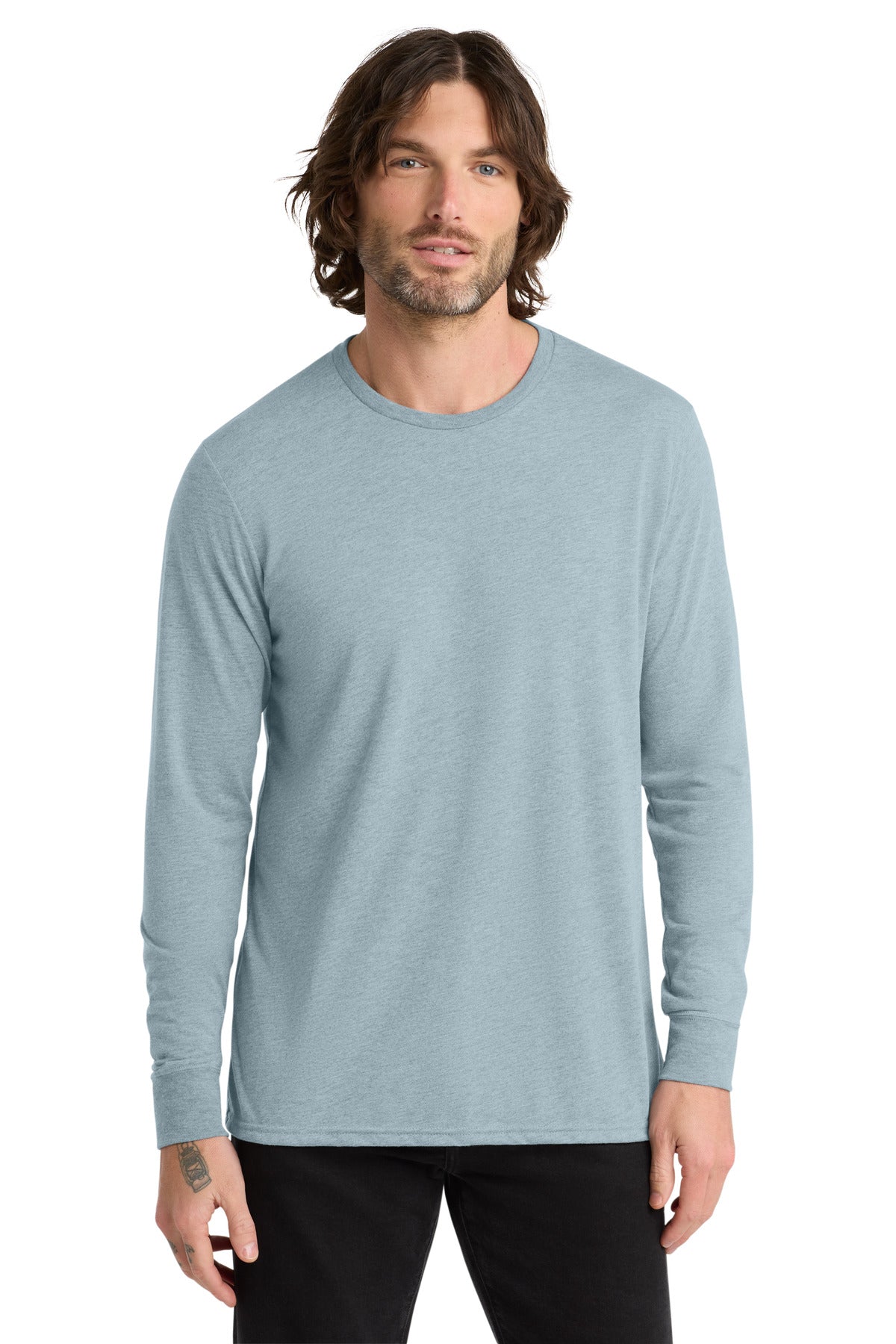 AllMade Men's    Tri-Blend Long Sleeve Tee AL6004