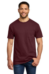 Port & Co Men's   Essential Pocket Tee