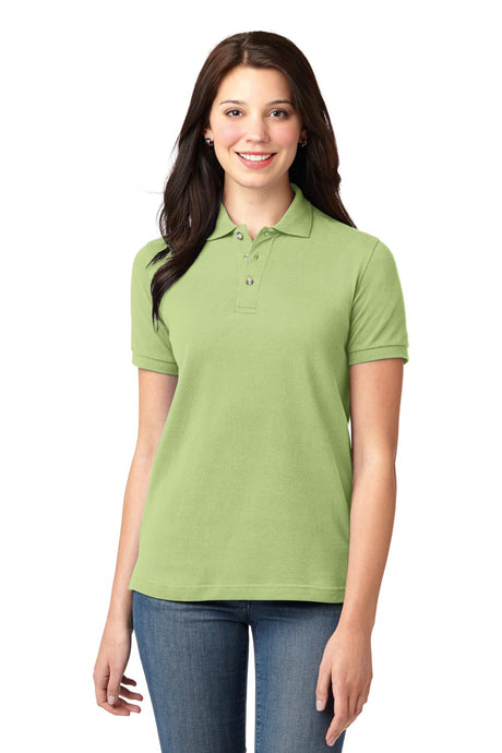 Port Authority Women's   Heavyweight Cotton Pique Polo