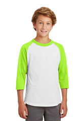 Sport-Tek Youth   Colorblock Raglan Jersey