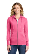 Port & Co Women's   Core Fleece Full-Zip Hooded Sweatshirt