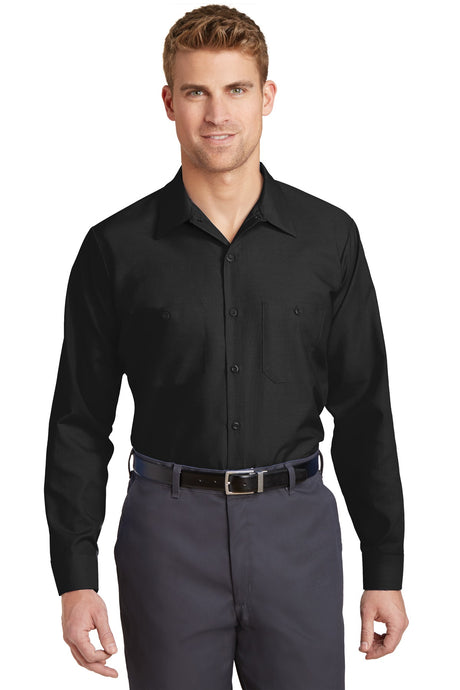 Red Kap Men's   Long Sleeve Industrial Work Shirt