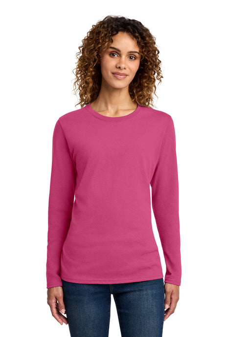 Port & Co Women's   Long Sleeve Core Cotton Tee